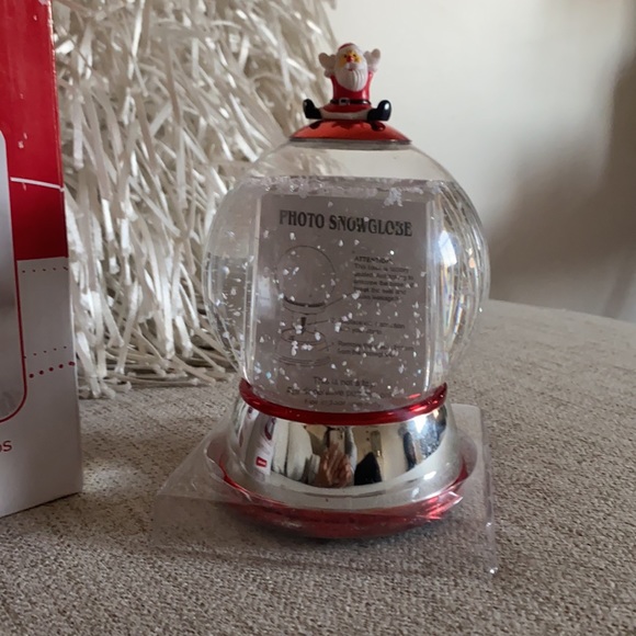 Santa cheer christmas holiday light up snow globe home decor in box - Picture 13 of 17